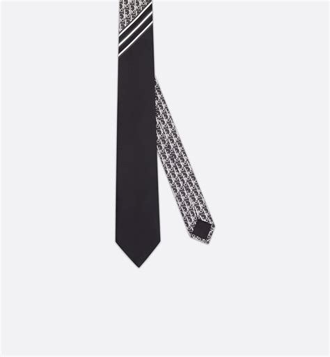 dior blacktie 1|Dior couture tie.